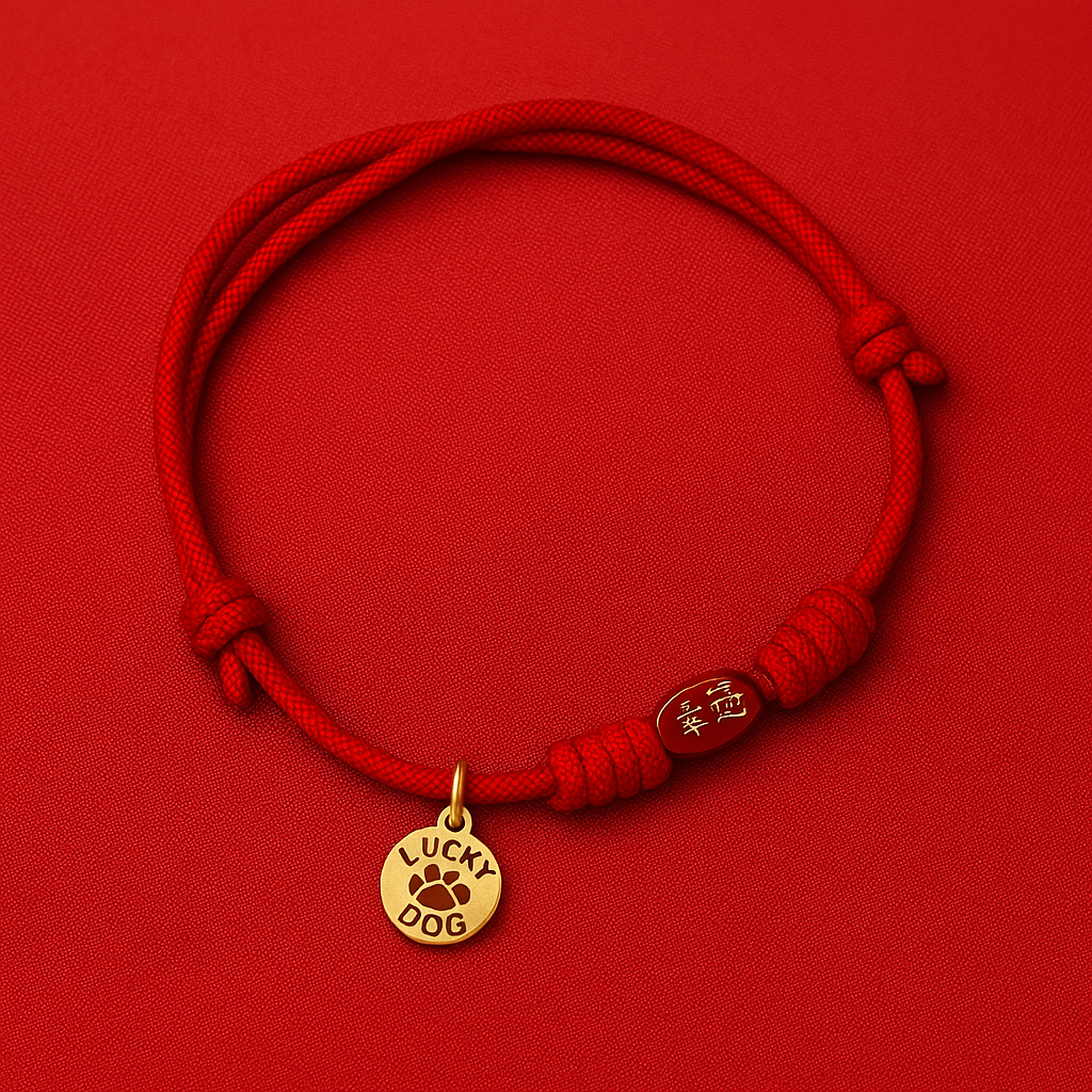Custom Pet Necklace on a model wearing casual outfit